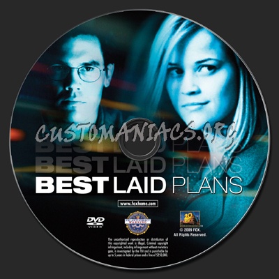 Best Laid Plans dvd label