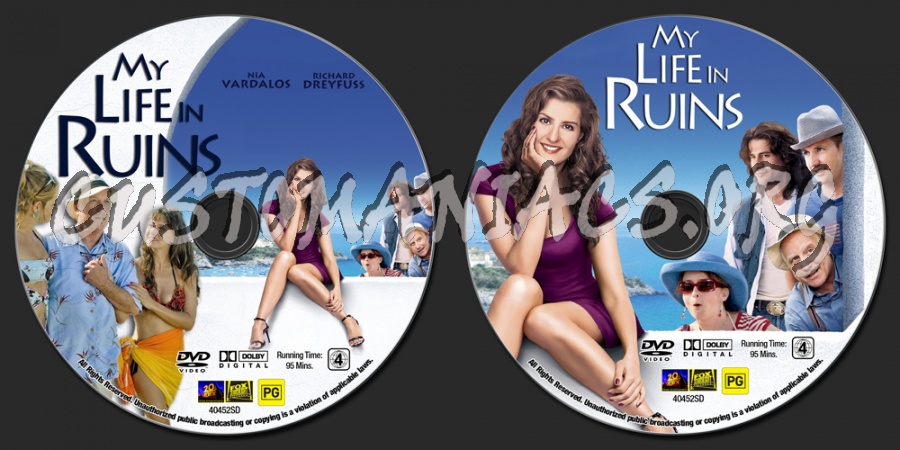 My Life In Ruins dvd label