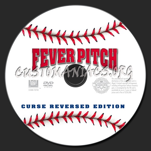 Fever Pitch dvd label