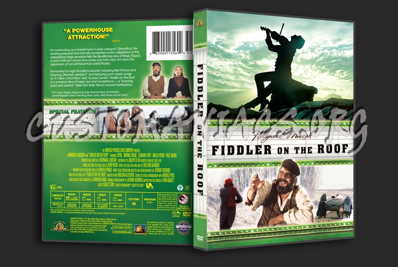 Fiddler on the Roof dvd cover