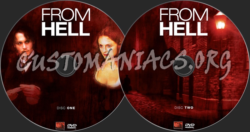 From Hell dvd label