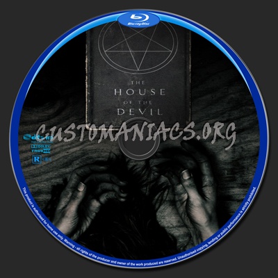 The House Of The Devil blu-ray label