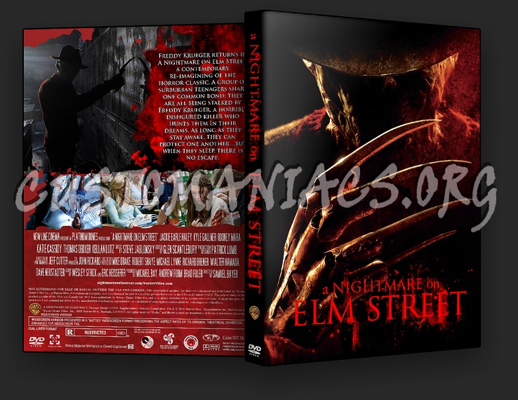 A Nightmare On Elm Street dvd cover