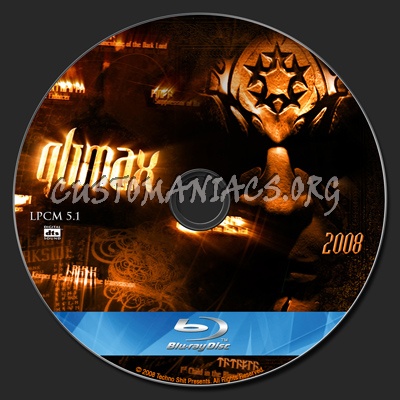 Qlimax 2008 blu-ray label