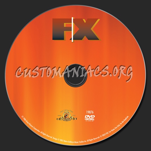 FX dvd label