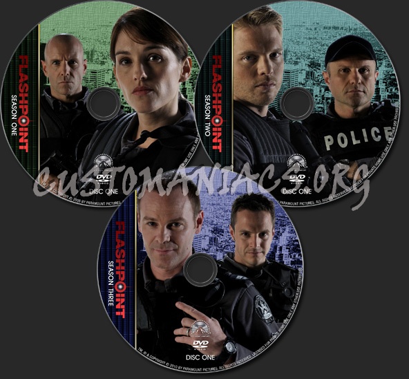 Flashpoint - TV Collection dvd label