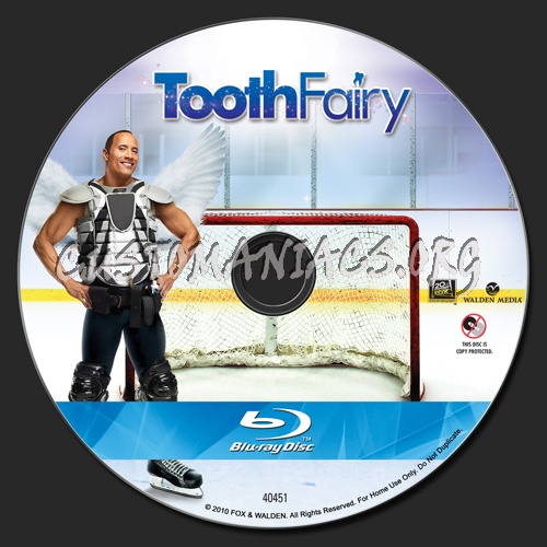 Tooth Fairy blu-ray label