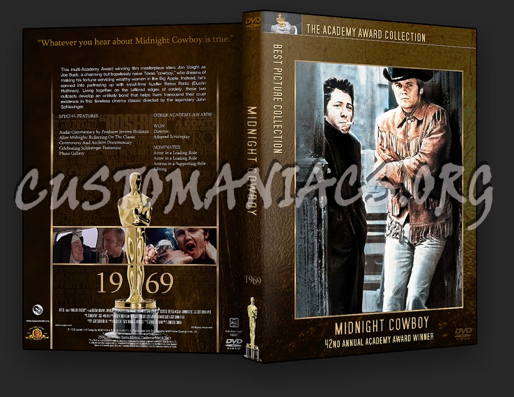 Midnight Cowboy - Academy Awards Collection dvd cover