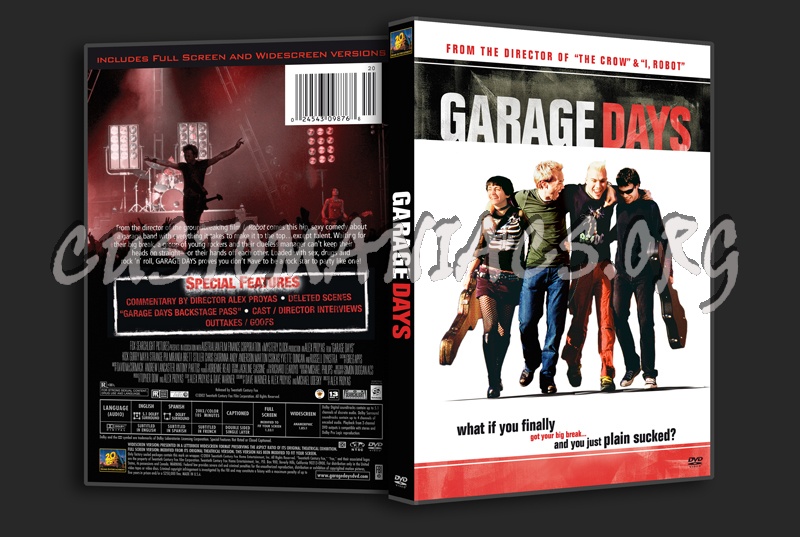 Garage Days dvd cover