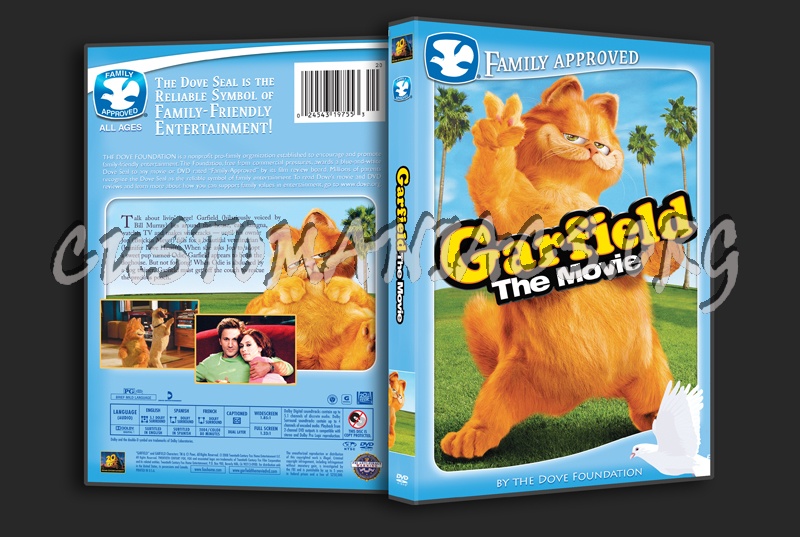 Garfield the Movie dvd cover