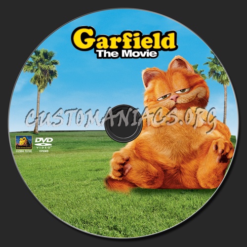 Garfield the Movie dvd label