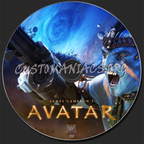 Avatar dvd label