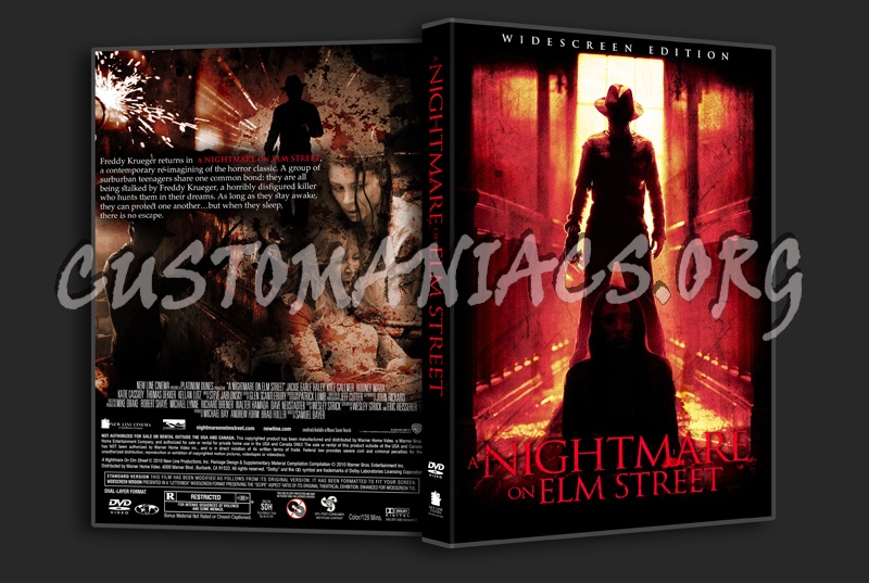 A Nightmare On Elm Street dvd cover