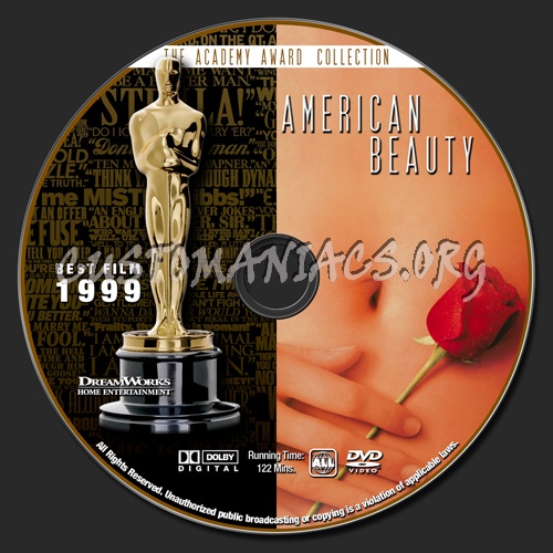 Academy Awards Collection - American Beauty dvd label