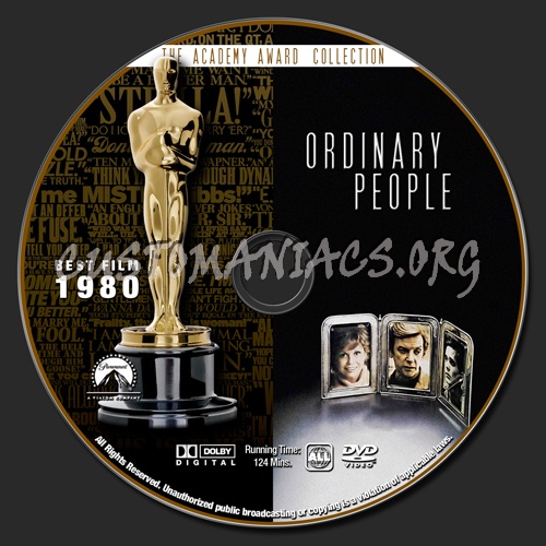 Academy Awards Collection - Ordinary People dvd label