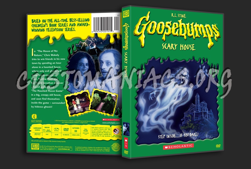 Goosebumps Scary House dvd cover