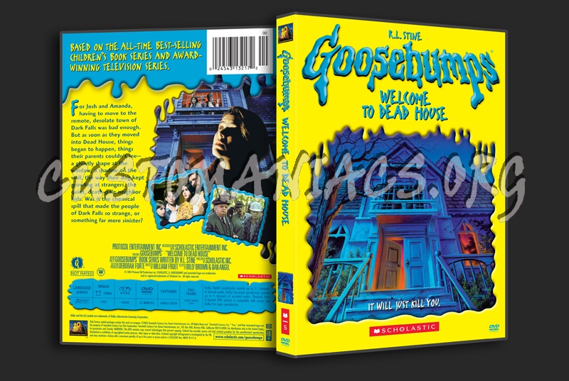 Goosebumps Welcome to Dead House dvd cover