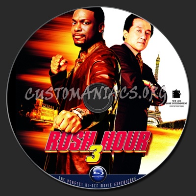 Rush Hour 3 blu-ray label