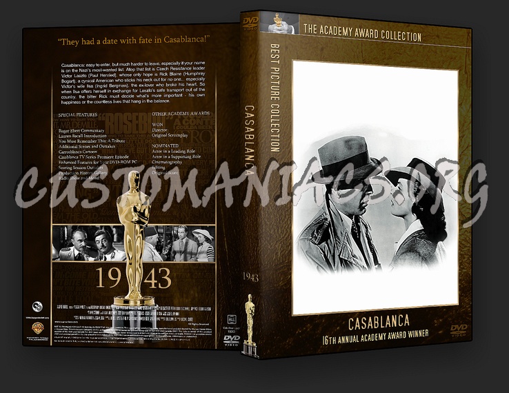 Casablanca - Academy Awards Collection dvd cover