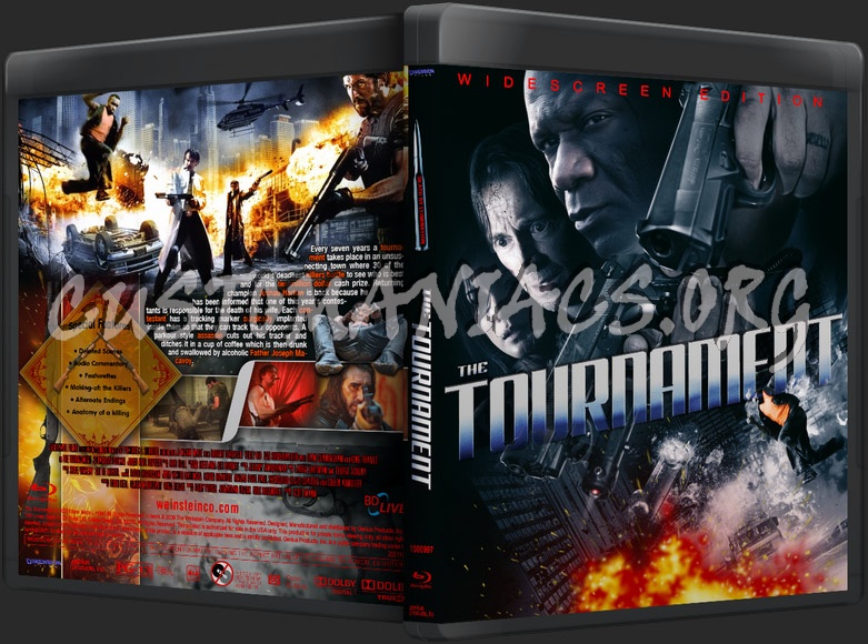 The Tournament blu-ray cover