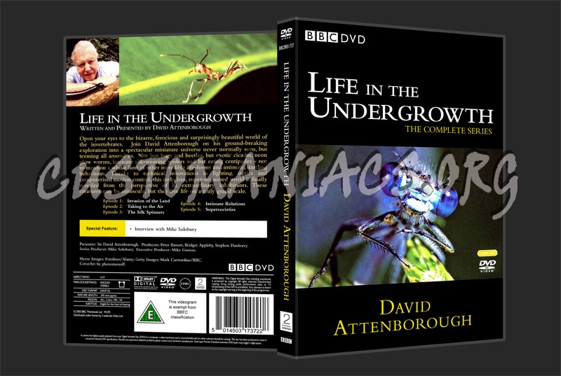 Life In The Undergrowth dvd cover