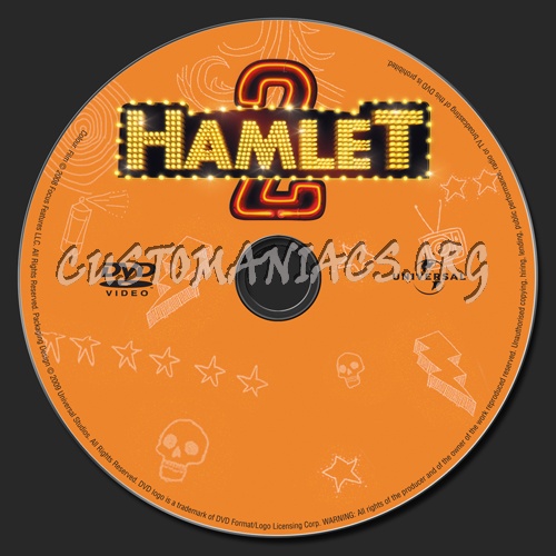 Hamlet 2 dvd label