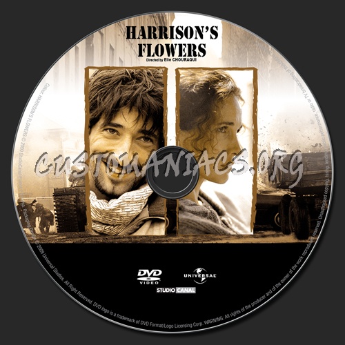 Harrison's Flowers dvd label