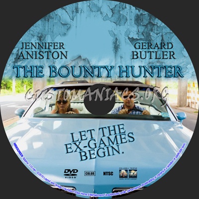 The Bounty Hunter dvd label