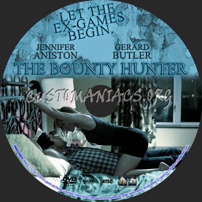 The Bounty Hunter dvd label