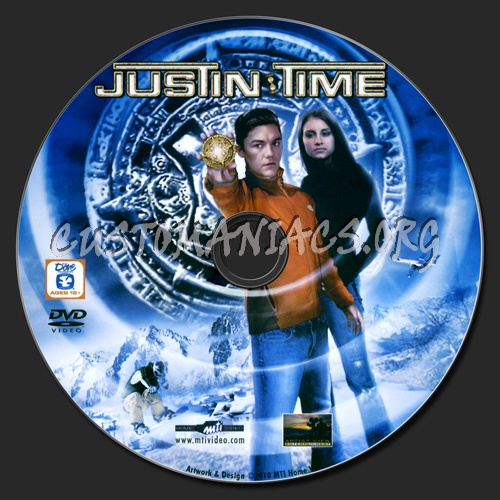 Justin Time dvd label