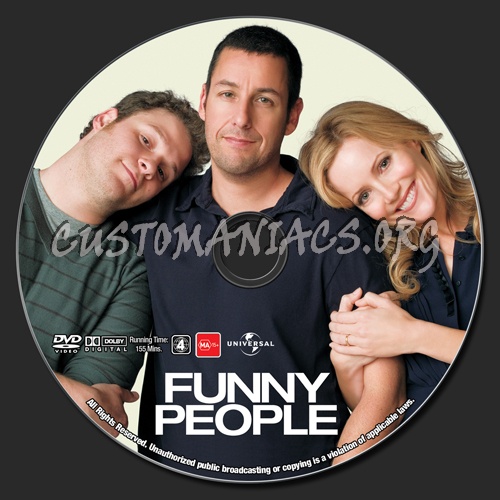 Funny People dvd label