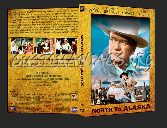 Western Collection - North To Alaska 1960 dvd cover