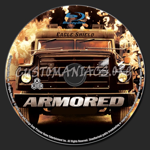 Armored blu-ray label