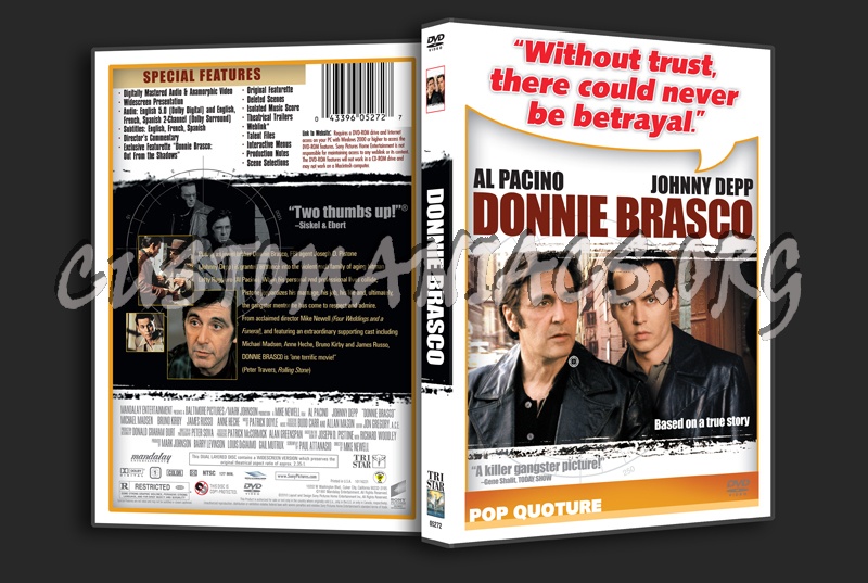 Donnie Brasco dvd cover