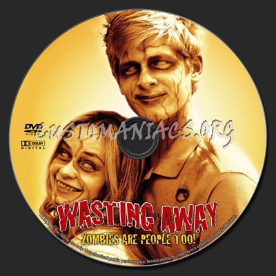 Wasting Away dvd label