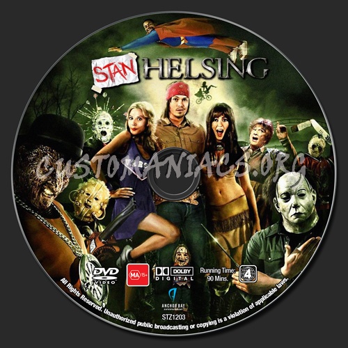 Stan Helsing dvd label