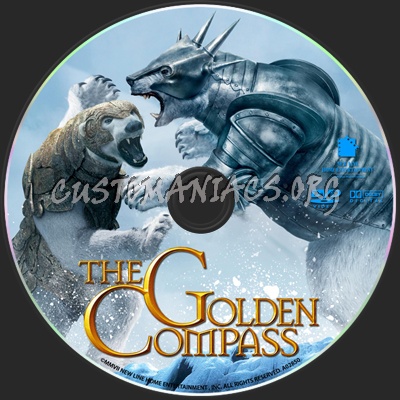 The Golden Compass dvd label