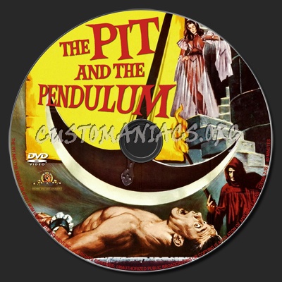 The Pit and The Pendulum dvd label