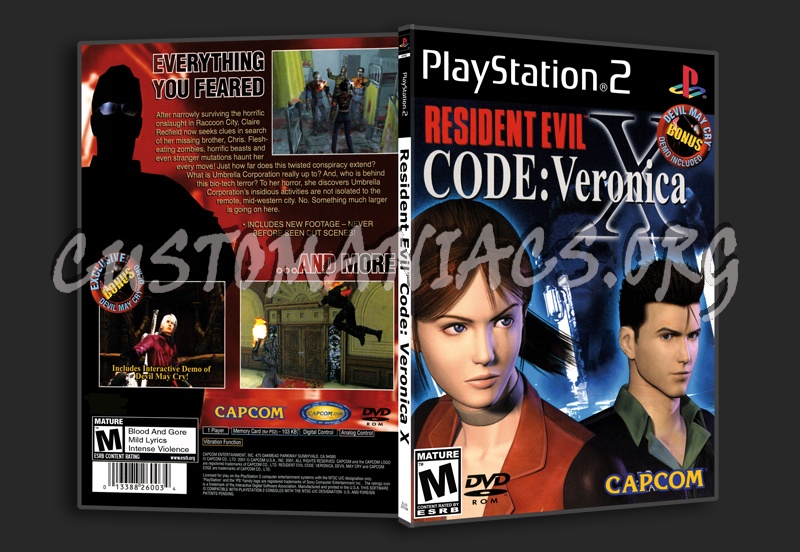 Resident Evil: Veronica X, Disco USADO B e U, Resident Evil - AliExpress