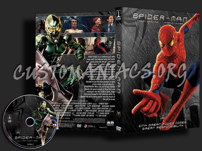 Spider-Man dvd cover