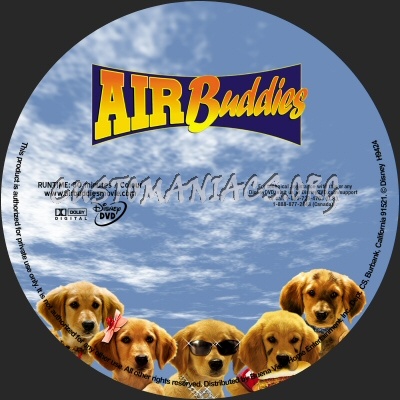 Air Buddies dvd label