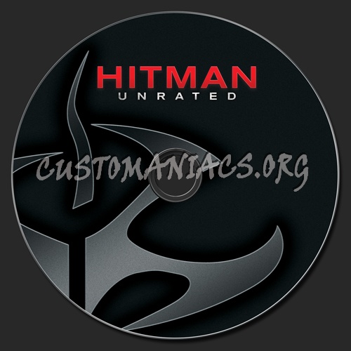 Hitman dvd label