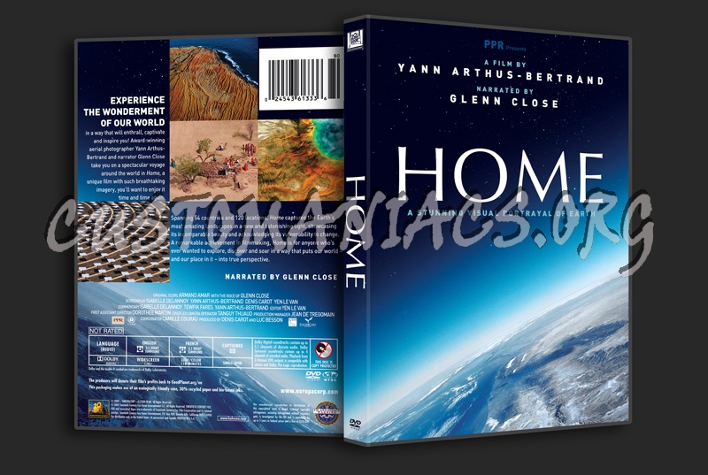 Home dvd cover