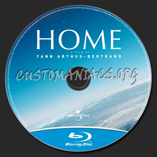 Home blu-ray label