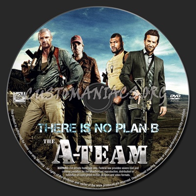 The A-Team dvd label