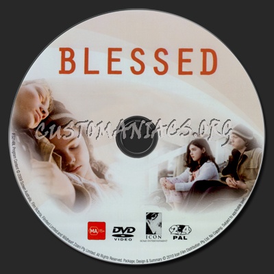 Blessed dvd label