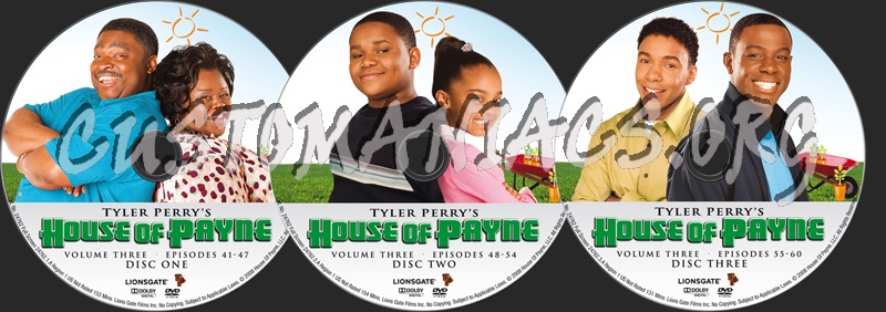 House of Payne Volume 3 dvd label