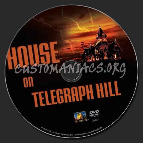 House on Telegraph Hill dvd label