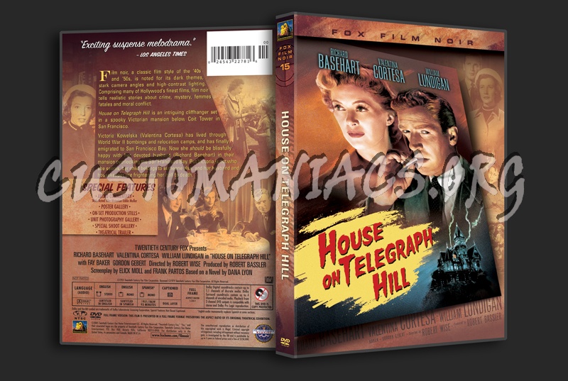 House on Telegraph Hill dvd cover