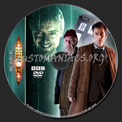 Doctor Who - The End Of Time - TV Collection dvd label